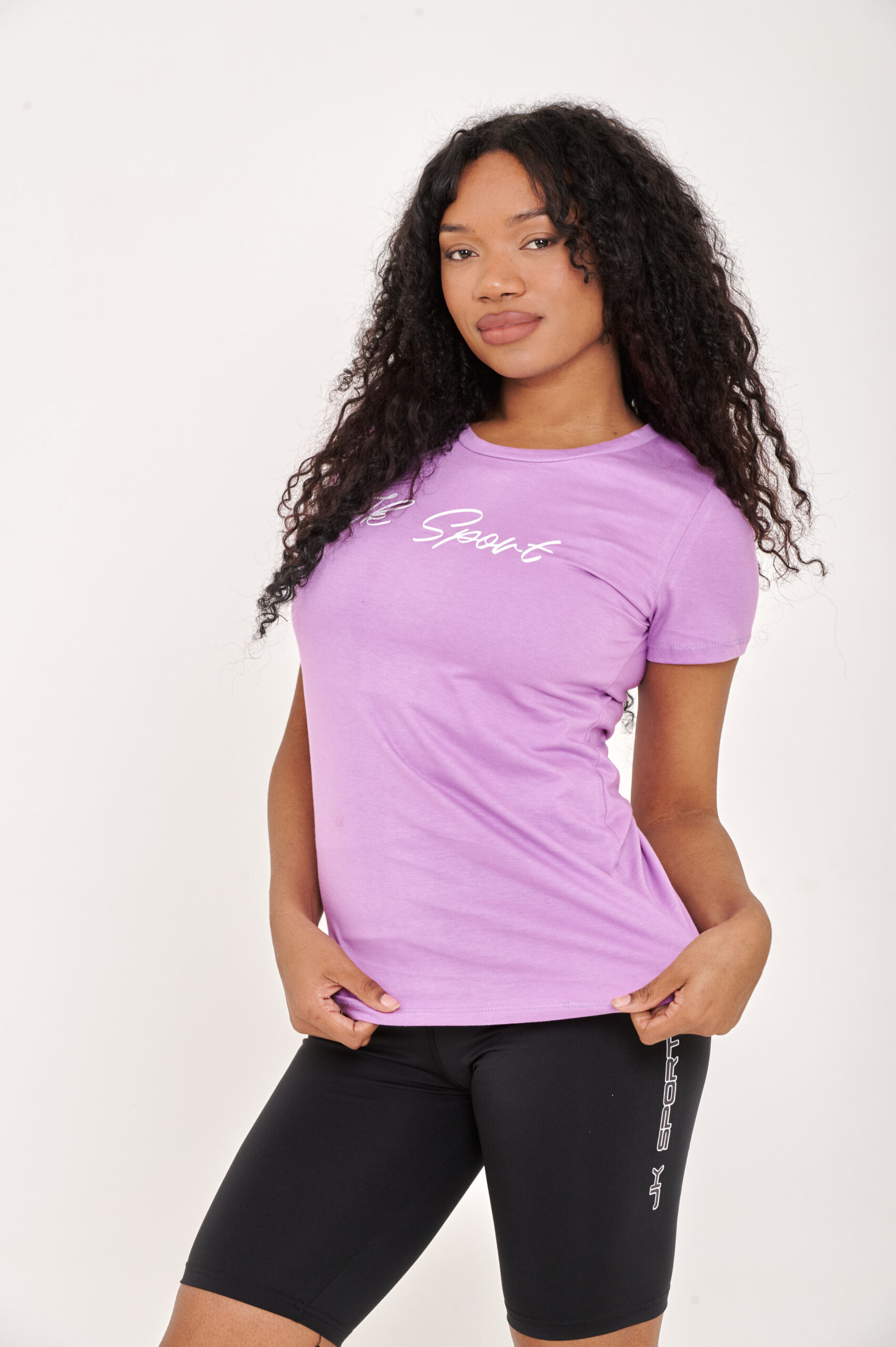 REMERA ALGODON LILA MUJER JK Sport