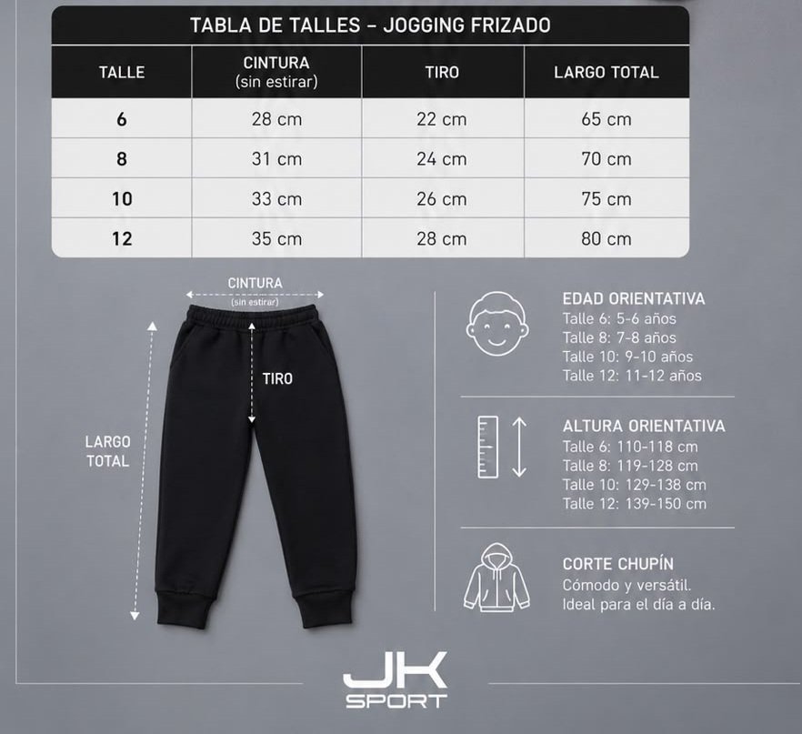 jogging niños